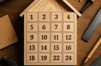Craft a Rustic Wooden Advent Calendar: A Step-by-Step Guide