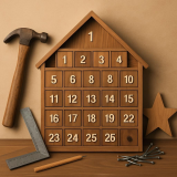 How to Build a Rustic Wooden Advent Calendar: A Simple Guide