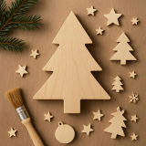 Easy DIY Wooden Christmas Decorations You Can Make at Home